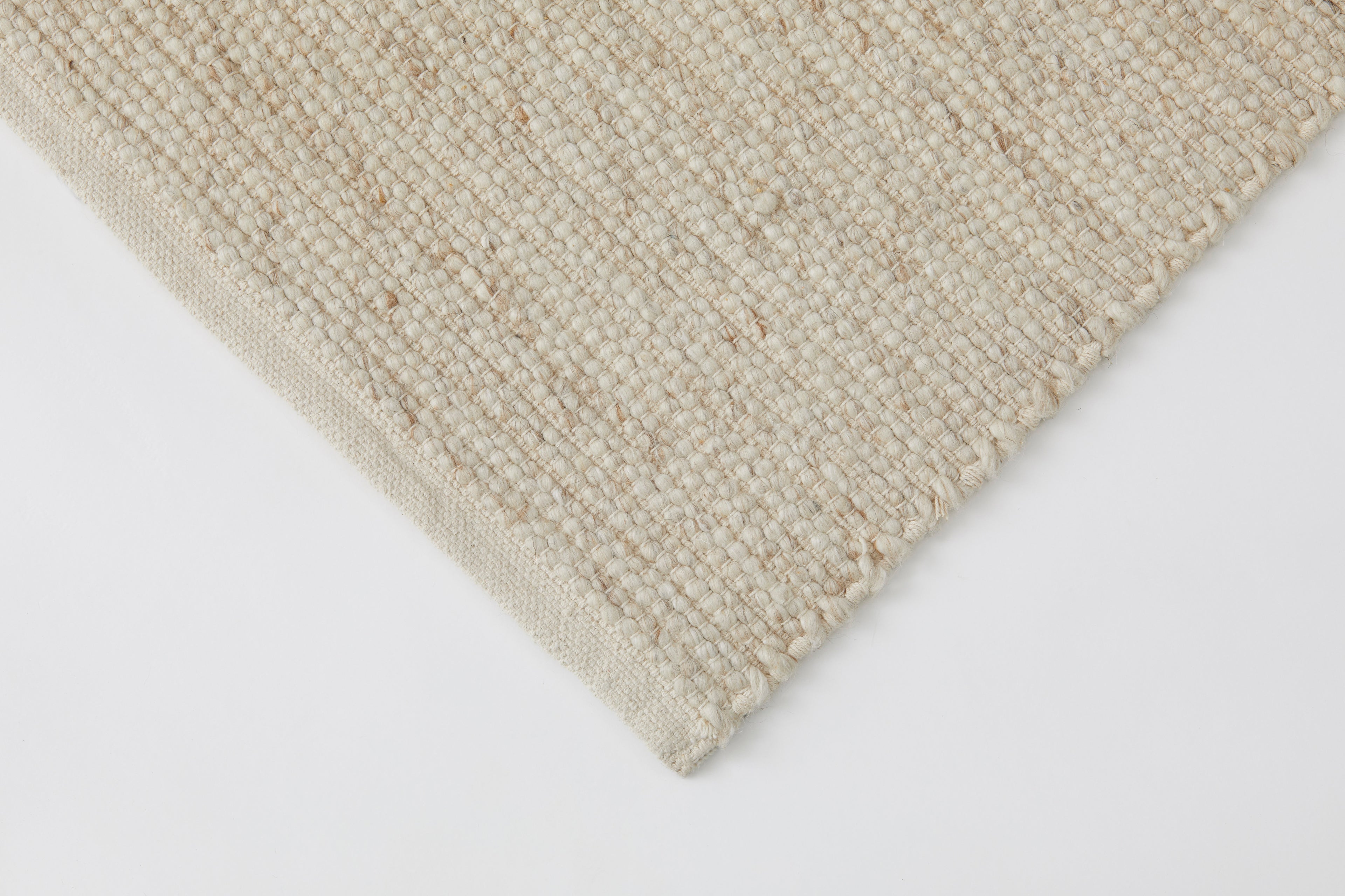 Andes Handwoven Textured Rib Rug Sandstorm Large