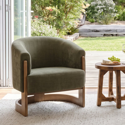 Arlow Tub Chair Lush Green