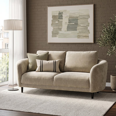 Aura 2 Seater Sofa Oatmeal