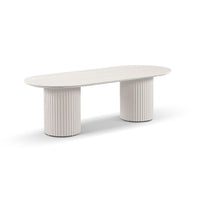 Westall Outdoor 2400 Ceramic Top Dining Table Light Dune