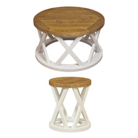 Byron Small Round Coffee & Side Table Package