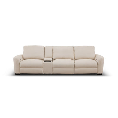 Retreat 3 Seater Electric Recliner with Console Oat