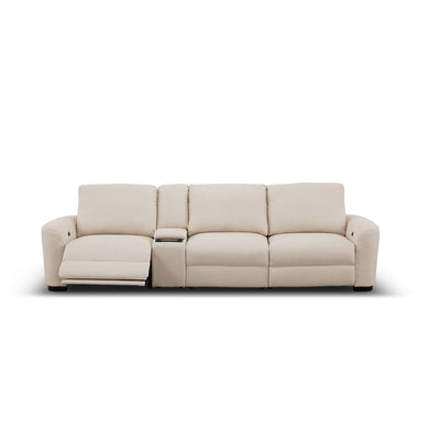 Retreat 3 Seater Electric Recliner with Console Oat