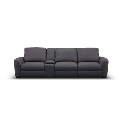 Retreat 3 Seater Electric Recliner with Console Dark Grey