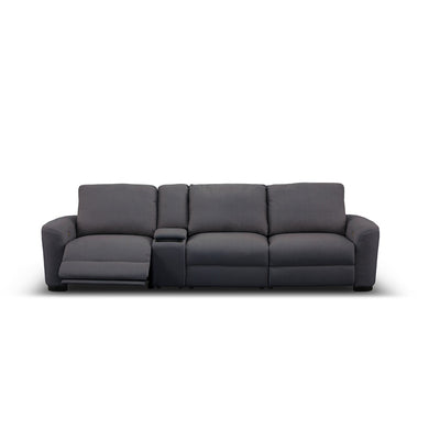 Retreat 3 Seater Electric Recliner with Console Dark Grey