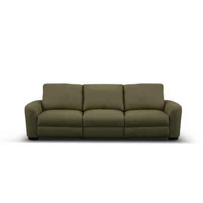 Retreat 3 Seater Electric Recliner Moss Green