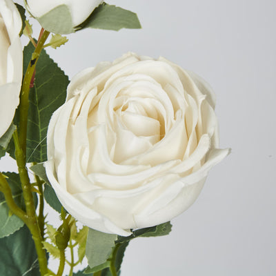 Real Touch Rose Spray White