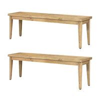 Set of 2 - Petite Bench for 1800 Dining Table