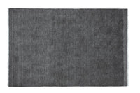 Silvio Handwoven Trend Plain with Fringe Border Rug Fog