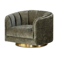 Soren Swivel Chair Soft Olive