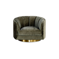 Soren Swivel Chair Soft Olive