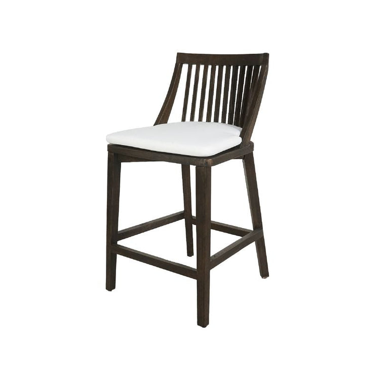 Arlo Walnut Counter Stool | Made of Mango Wood | 1825 Interiors