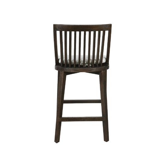 Arlo Walnut Counter Stool | Made of Mango Wood | 1825 Interiors