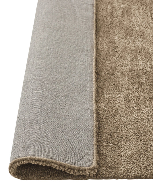 Valetta Rug Valencia Large Plush Latte Chunky Woven Rug | 1825 Interiors