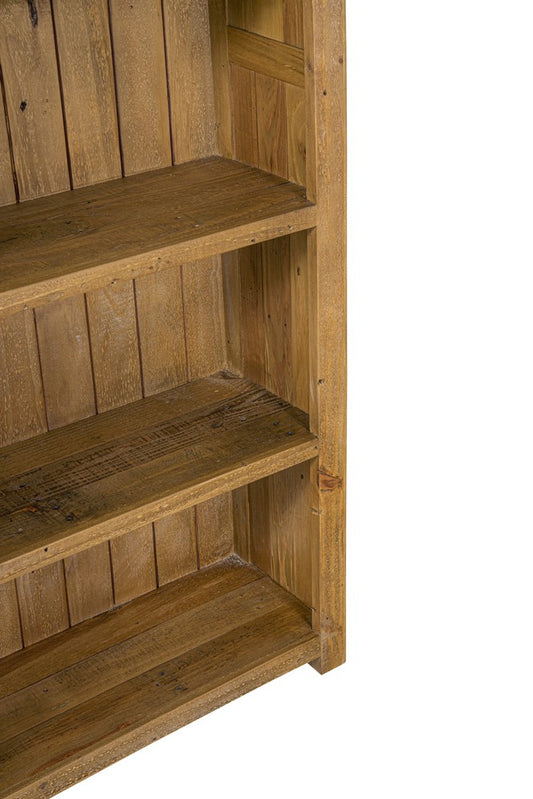 Charleston Rustic Tawny Large Bookcase | 1825 Interiors