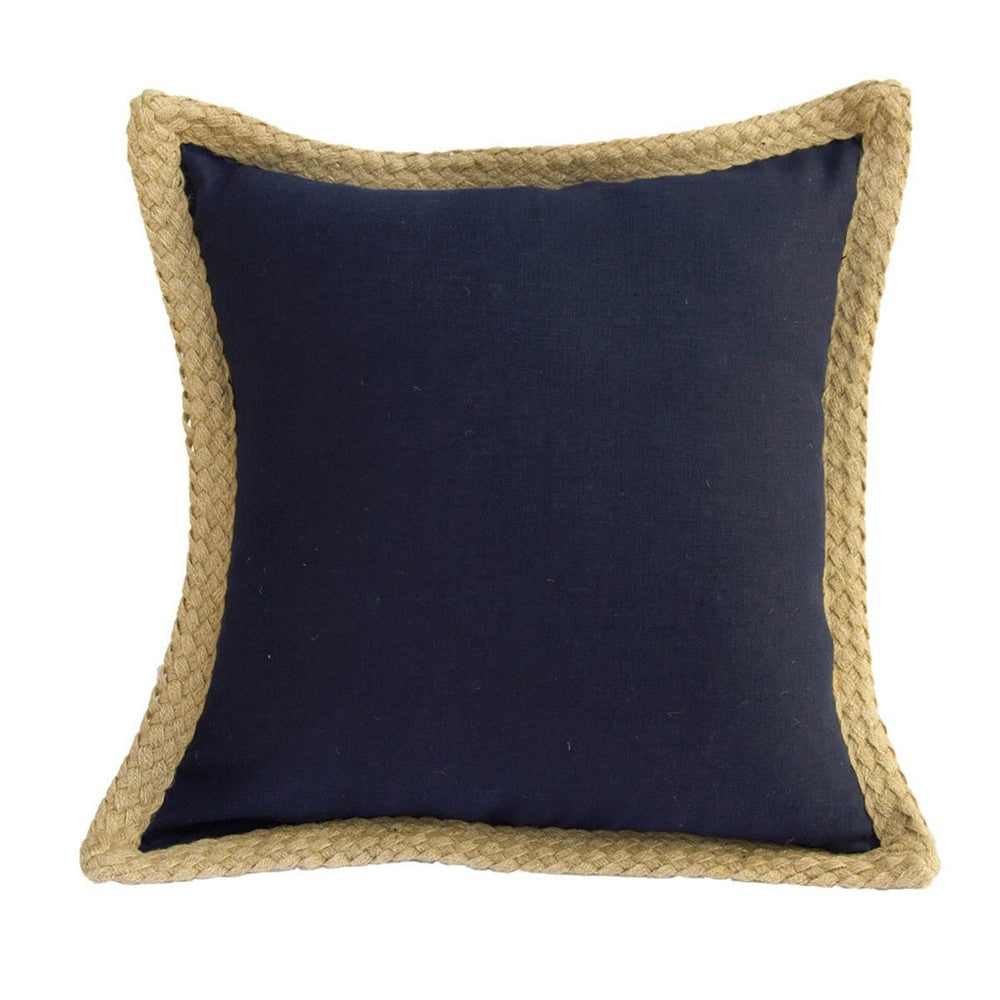 Jute throw pillow deals