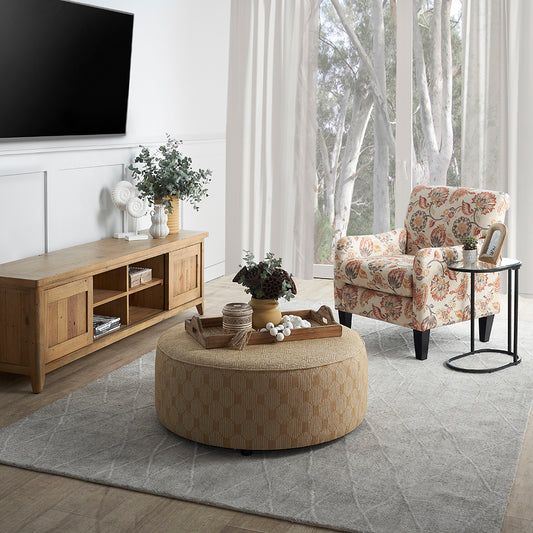 Petite TV Unit with Sliding Door