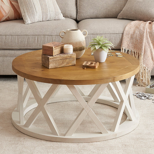 Byron Round Coffee Table, Afterpay, Zip