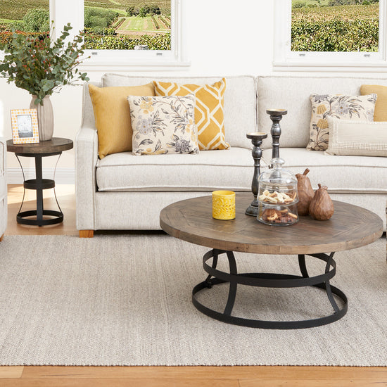 Wooden Coffee and Side Table Afterpay Zip 1825 Interiors